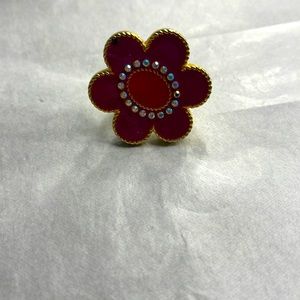 Betsey Johnson Flower Ring